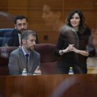 Isabel Díaz Ayuso en la Asamblea de Madrid