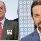 El Rey Juan Carlos y Pablo Iglesias