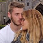 David De Gea y Edurne.