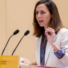 La secretaria general de Podemos, Ione Belarra