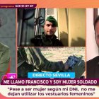 Francisco Javier durante su entrevista con Sonsoles Ónega en Antena 3.