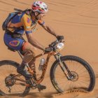 El ciclista Abraham Olano en la Titan Desert Morocco