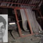 Fotograma de un reportaje de TVE emitido en 1987 con la foto de María Luisa Sánchez Ortega, la limpiadora asesinada por ETA