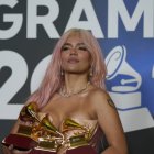 Karol G, en la ceremonia de los Grammy latinos del pasado año, celebrada en Sevilla.