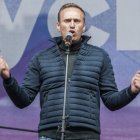 Alexei Navalny, considerado el mayor opositor de Putin durante los últimos 10 años, durante un discurso en una protesta en el 2019.