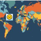 Países más infelices del mundo