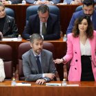 Isabel Díaz Ayuso en la Asamblea de Madrid