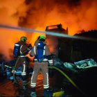 Incendio industrial en Quart de Poblet / Consorcio Provincial de Bomberos de Valencia.