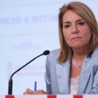 La vicepresidenta segunda y consellera de Vivienda, Igualdad y Servicios Sociales, Susana Camarero.