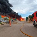 Incendio en la planta de reciclaje de San Antonio de Requena