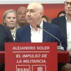 Alejandro Soler presenta su candidatura a dirigir el PSPV