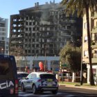 Así ha quedado el edificio de Campanar en Valencia