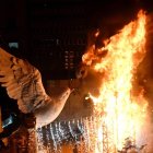 Cremà de la Falla del Ayuntamiento de 2024.