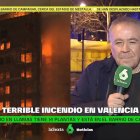 Varios presentadores se desplazaron a Valencia para cubrir el suceso