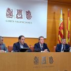 Portavoces de PPCV y Vox