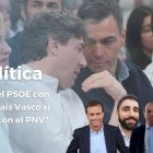 Al fondo de la imagen se ve a Pedro Sánchez, presidente del Gobierno