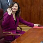 Isabel Díaz Ayuso en la Asamblea de Madrid