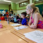 La consejera de Educación, Patricia del Pozo, en un colegio andaluz.