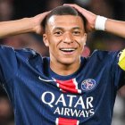 Mbappé, durante la disputa del PSG-Toulouse de este domingo.