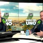 El exministro José Luis Ábalos durante su entrevista con Carlos Alsina en Onda Cero.