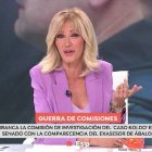 La presentadora de 'Espejo Público', Susanna Griso, ha bromeado sobre su problema en el ojo.