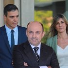 Pedro Sánchez junto a su mujer Begoña Gómez