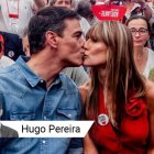 Pedro Sánchez junto a su mujer Begoña Gómez