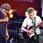 AC/DC durante su gira europea.