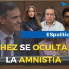 Al fondo de la imagen se ve a Pedro Sánchez, presidente del Congreso