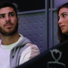 Marco Asensio con su exmujer.