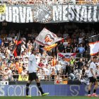 Mestalla, durante un partido.