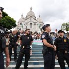 La Policía francesa, en el Sagrado Corazón parisino