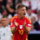 Dani Olmo, durante la Eurocopa.