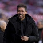 El Cholo Simeone, durante un partido.