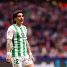 Héctor Bellerín, durante un partido con el Betis.