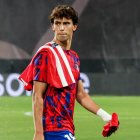 Joao Félix, durante un partido con el Atlético.