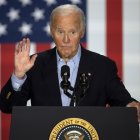 Joe Biden, durante un mitin reciente