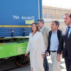 María José Catalá, alcaldesa de Valencia, Carlos Mazón, president de la Generalitat y Óscar Puente, ministro de Transportes y Movilidad Sostenible