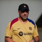 El entrenador alemán del FC Barcelona, Hansi Flick.