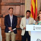 Rocío Gil, Luis Cervera, Carlos Mazón y María José Catalá.