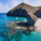 Las playas del Parque Natural del Cabo de Gata-Níjar, en Almería, entre las mejores de España.