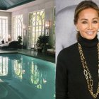 Isabel Preysler y parte de su mansión madrileña.