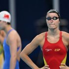 Imagen de las pruebas femeninas de natación de los JJ.OO de París.