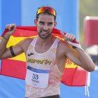 Alvaro Martín, bronce en 20km marcha