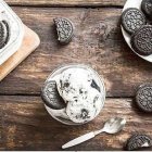 Helado de Oreo casero