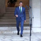 El presidente del Gobierno, Pedro Sánchez