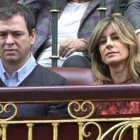 El hermano de Pedro Sánchez, David Sánchez Pérez-Castejón, junto a Begoña Gómez