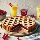 Tarta Linzer de Austria