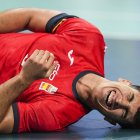 El jugador de la selección española de balonmano, Javi Rodríguez.