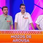 Raúl, Borjamina y Bruno, "Los Mozos de Arousa"